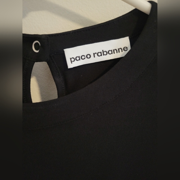 Paco Rabanne Side Buttoned Asymmetric Mini Dress - Picture 5 of 5